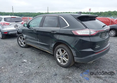 2015 Ford Edge Titanium from USA, damaged, VIN 2FMTK4K98FBB63184